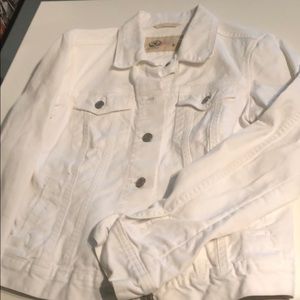 GAP White Jeans Jacket